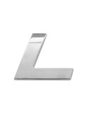 Ornament Auto 3D Litera L 26 MM Cromat