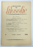REVISTA DE FILOSOFIE , TOMUL XXXIX , NUMARUL 6 , NOIEMBRIE - DECEMBRIE , 1992 * PAGINA DE TITLU PREZINTA DEFECT