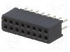 Conector 16 pini, seria {{Serie conector}}, pas pini 1.27mm, CONNFLY - DS1065-03-2*8S8BV