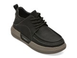 Ghete GRYXX negre, 80058, din piele naturala