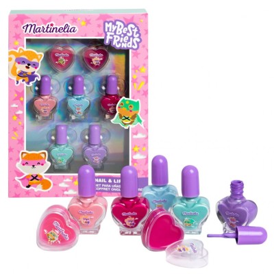 Set cosmetice pentru fetite, My Best Friends, 12033, Martinelia foto
