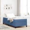 VidaXL Cadru de pat albastru 100 x 200 cm Țesătură de catifea