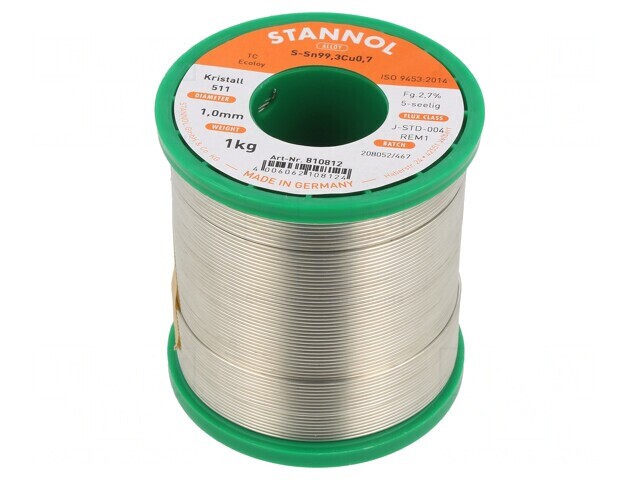 S&acirc;rmă de lipit fără plumb 1mm 1kg