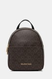 Valentino Bags rucsac culoarea maro, mic, cu imprimeu, VBS8GT20