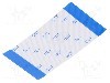 Banda FFC, 50 pini, lungime 50mm, seria FFC5-TIN, GCT - 05-50-A-0050-A-4-06-4-T