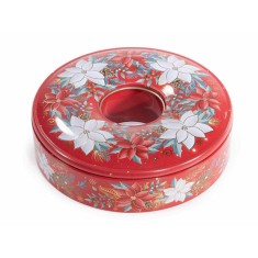 Cutie Craciun metal multicolor &Oslash; 15 cm x 4,5 H