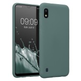 Husa Kwmobile pentru Samsung Galaxy A10, Silicon, Verde, 49814.171, Carcasa