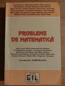 Probleme de matematica date in anul 1995 - Dumitru Acu