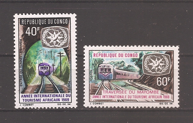 Congo 1969 - Anul Turismului Internațional African, MNH