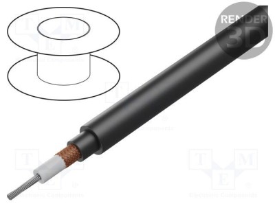 Cablu coaxial RG11A/U litat cu PVC negru 10,3mm - LAPP foto