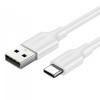 Cablu Date si Incarcare USB-A - USB-C UGREEN US287, 60W, 0.5m, Alb