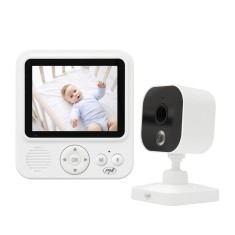 Baby monitor video PNI BM280 cu ecran 2.8 inch, VOX si senzor temperatura