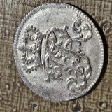 Germania 1/24 Taler 1753 F , argint , detalii