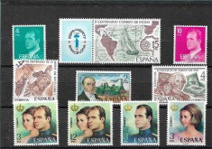 C57898- Spania - lot timbre nestampilate