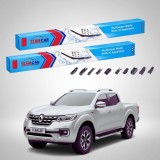 Cumpara ieftin Ștergătoare Renault Alaskan Pick-up 2017-prezent | Set Față Flat Premium &ndash; TeamCar&reg;