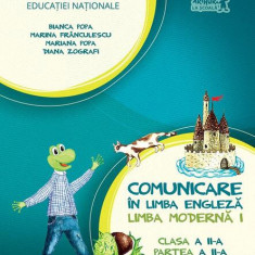 English with Nino. Comunicare în limba engleză. Limba modernă 1. Manual pentru Clasa a II-a, Partea a II-a (+ CD) - Paperback - Bianca Popa, Marina Fr