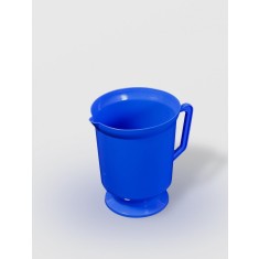Cana pentru apa cu maner, plastic, 1L, STERK, 16x13 cm, diverse culori