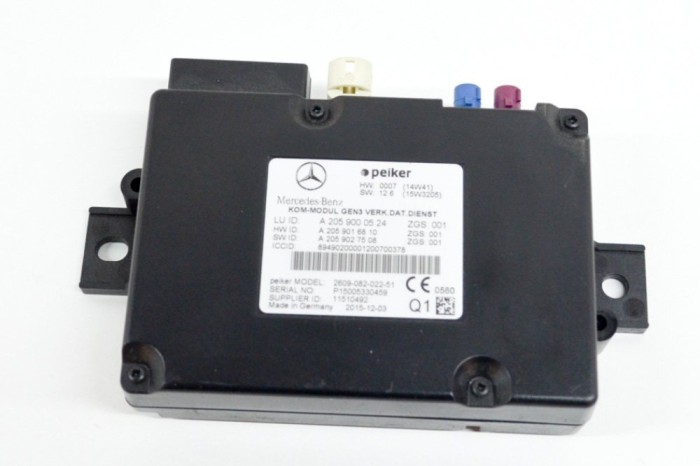 Modul de control Bluetooth MERCEDES-BENZ E W212 2015 OEM: A2059027508,A2059016810,A2059000524 | 15241348
