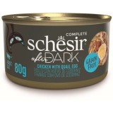 Cumpara ieftin Schesir After Dark Cat Wholefood Pui si Ou de Prepelita, 80 g