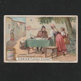 Reclama Litografie &ldquo;Der Brief - Scriitor de scrisori publice in Italia&rdquo; 1900