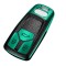 Husa Cheie Audi A4, SmartKey, Tpu, Aspect Piele, Verde