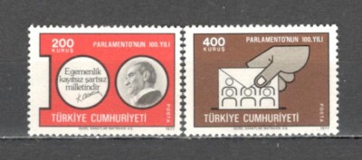Turcia.1977 100 ani Parlamentul ST.83 foto
