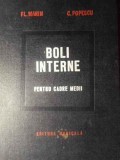 Boli Interne Cadre Medii - Fl. Marin, C. Popescu, Editura Medicala 1980, Carte Medicina, 368 Pagini, Coperta Cartonata