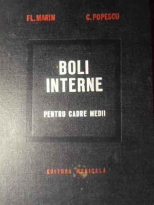 BOLI INTERNE PENTRU CADRE MEDII-FL. MARIN, C. POPESCU-187389 foto