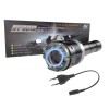 Lanterna Electrosoc 3800kV HY8810 Zoom 230lm, Autoaparare, Acumulator, Metalica, 3 Moduri, Stroboscop SOS
