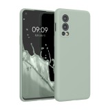 Husa Kwmobile pentru OnePlus Nord 2 5G, Silicon, Verde, 56070.172, Carcasa