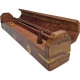 Cumpara ieftin Suport Lemn Betisoare Parfumate si Conuri Cufar Copac