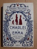 Deborah Heiligman - Charles si Emma. Crezul familiei Darwin (teoria evolutiei, evolutionismul, originile speciilor) - coperta putin patata, in rest ok