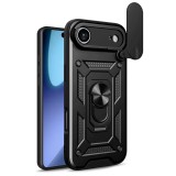 Husa iPhone 17 Air protectie camera Asteroid GSM CamShield Series, negru