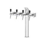 Coloană dozator de bere Tower T4 4-way