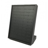 Cumpara ieftin Panou de Expunere pentru 100 de Inele &ndash; Piele Ecologic? Neagr? &ndash; 20 x 15 cm