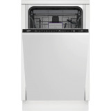 Masina de spalat vase incorporabila Beko BDIS38120Q, 11 seturi, 8 programe, clasa E, AquaIntense, Motor Inverter, 45 cm