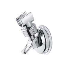 Suport pentru Para de dus Ventoo&reg;, prindere cu ventuza, reglabil, din plastic, Argintiu