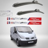 Cumpara ieftin Ștergătoare Nissan Primastar VAN (2006&ndash;2014) Flat | Set față &ndash; TeamCar&reg;