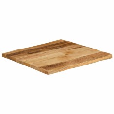 vidaXL Blat de masă contur organic 40x40x2,5 cm lemn masiv mango brut 370654