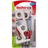 Set 4 buc diblu nylon EasyHook fischer 8x40, cu carlig bucla, DuoPower