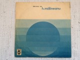 melodii de henri malineanu disc 10" vinyl selectii compilatie muzica usoara romaneasca slagare EDD 1274 VG