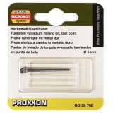 Cumpara ieftin Freza din tungsten-vanadium de forma sferica globulara Micromot Proxxon 28760, O5 mm