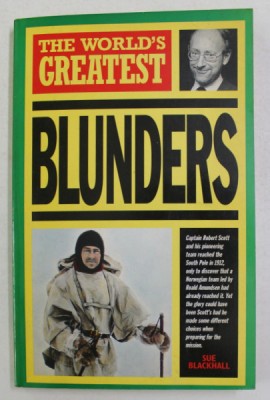THE WORLD GREATEST BLUNDERS by SUE BLACKHALL , 1989 foto