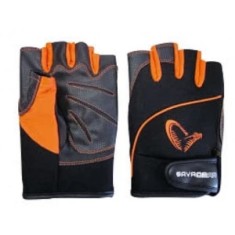 MANUSI SAVAGE GEAR PRO TEC CU DEGETE TAIATE MARIME M foto