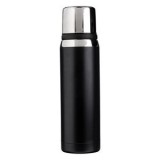 Sticla Izoterma din Otel Inoxidabil cu Siret, 700ml, Negru, CMCLASS