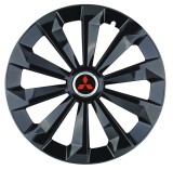 Cumpara ieftin Set 4 capace roti Fame Negru R14 pentru gama auto Mitsubishi, Autohelix MSA