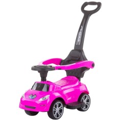 Masinuta de Impins Chipolino Turbo Pink cu Maner foto