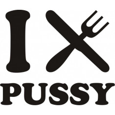 Sticker Auto I eat Pussy