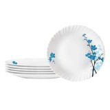 Set 6 Farfurii Adanci Opal Alb Model Mimosa 23cm DNC51757 YYYY