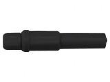 Conector banană 4mm 20A 1kV negru nichelat